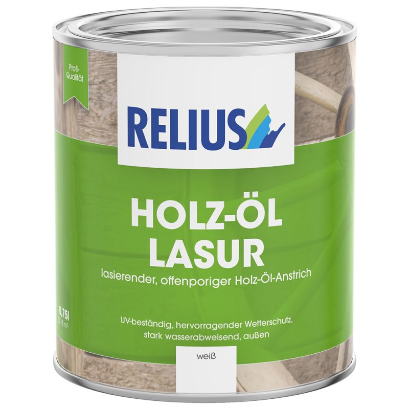 Produkt HOLZ-ÖL LASUR in 0,75 Liter Dose