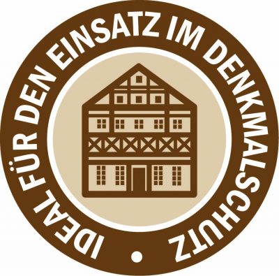 Emblem Silikat Emblem Ideal für den Einsatz im Denkmalschutz