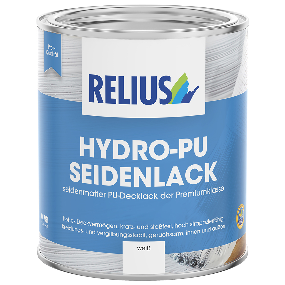 Produkt HYDRO-PU-SEIDENLACK in 0,75 Liter Dose