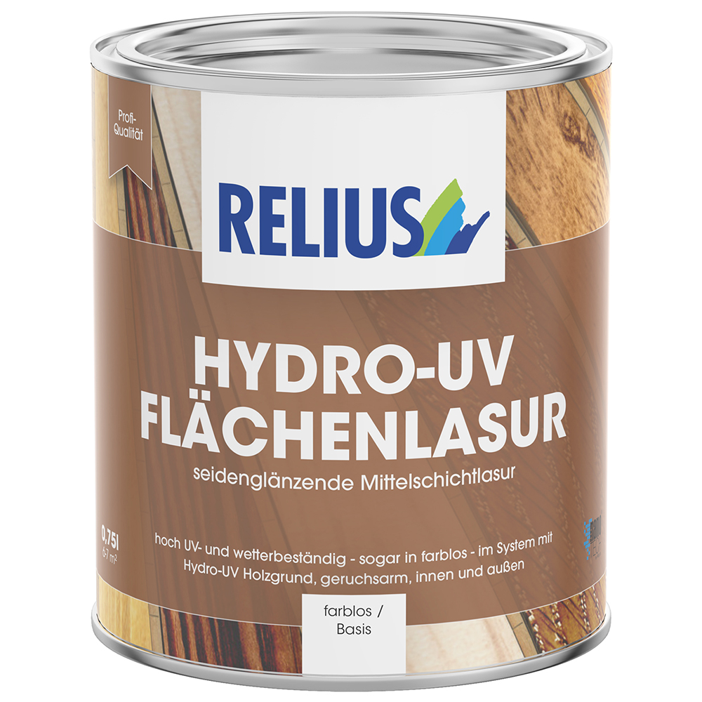 Produkt HYDRO-UV FLÄCHENLASUR in 0,75 Liter Dose