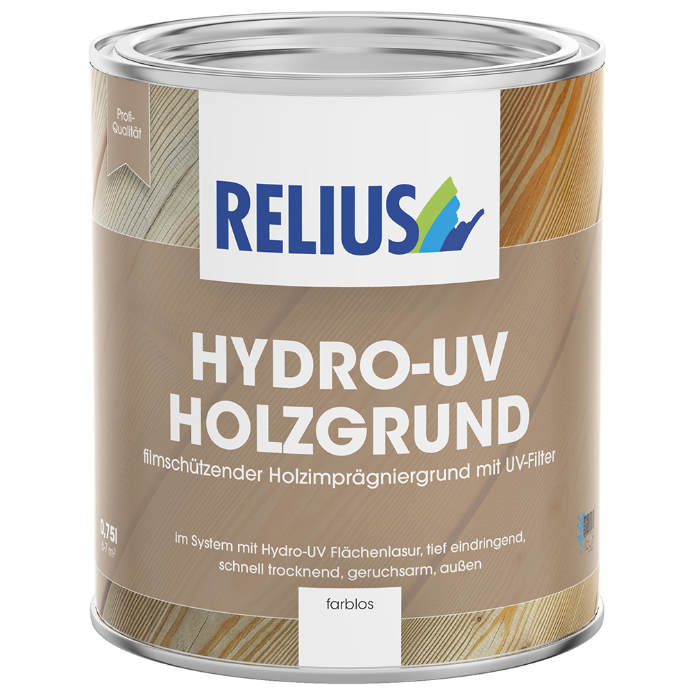 Produkt HYDRO-UV HOLZGRUND in 0,75 Liter Dose