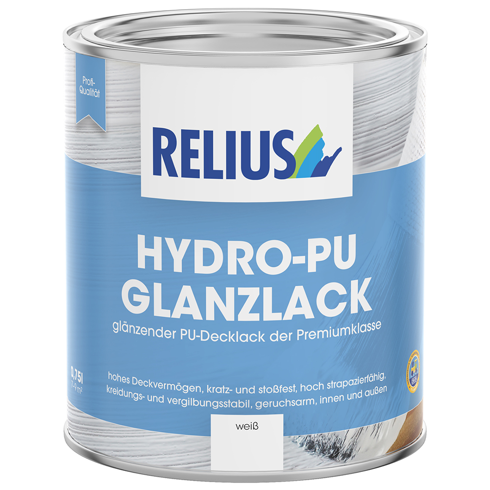 Produkt HYDRP-PU-GLANZLACK in 0,75 Liter Dose