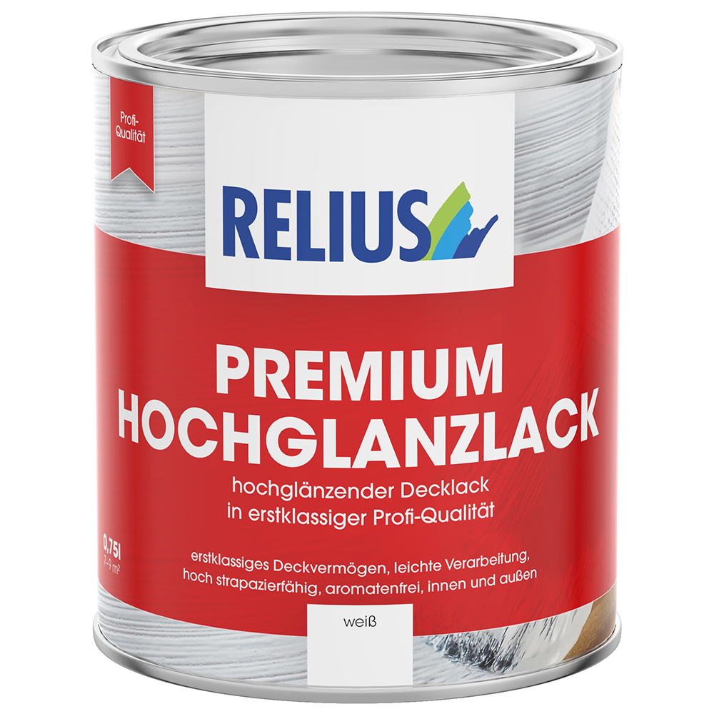 Produkt PREMIUM-HOCHGLANZLACK in 0,75 Liter Dose