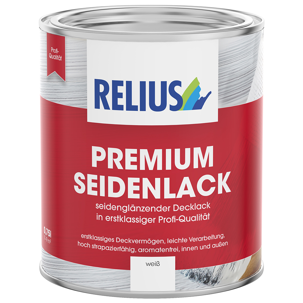 Produkt PREMIUM-SEIDENLACK in 0,75 Liter Dose