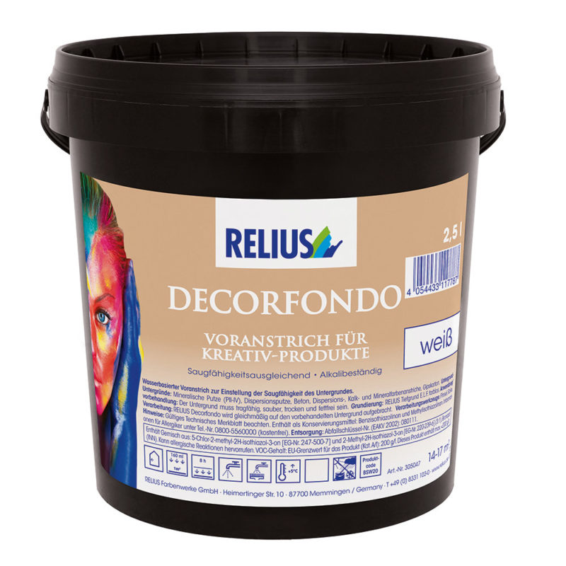 Produkt Decorfondo in 2,5 Liter Eimer