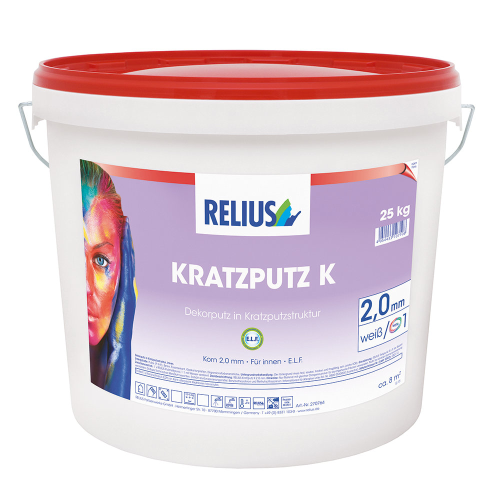 Produkt Kratzputz_K in 25 kg Eimer