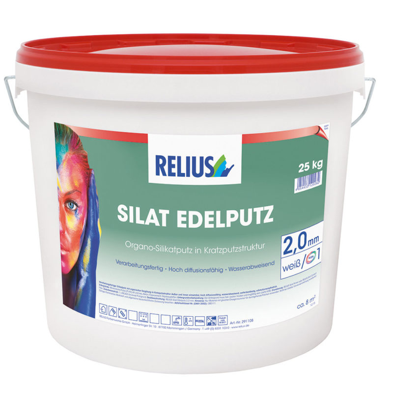 Silat_Edelputz Produkt Silat_Edelputz in 25 kg Eimer