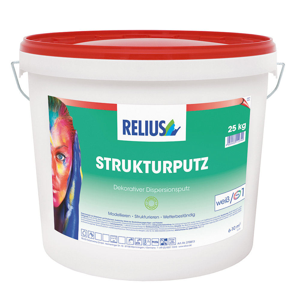 Strukturputz Produkt Strukturputz in 25 kg Eimer