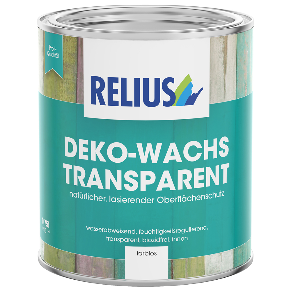 Produkt DEKO-WACHS TRANSPARENT in 0,75 Liter Dose