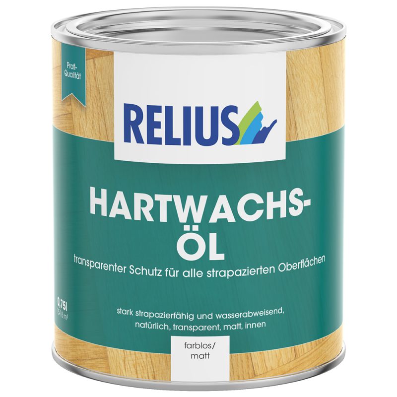 Produkt HARTWACHS-ÖL in 0,75 Liter Dose