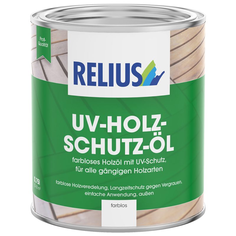Produkt UV-HOLZ-SCHUTZ-ÖL in 0,75 Liter Dose