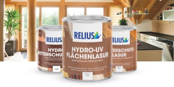 Drei Holzschutz Produkte