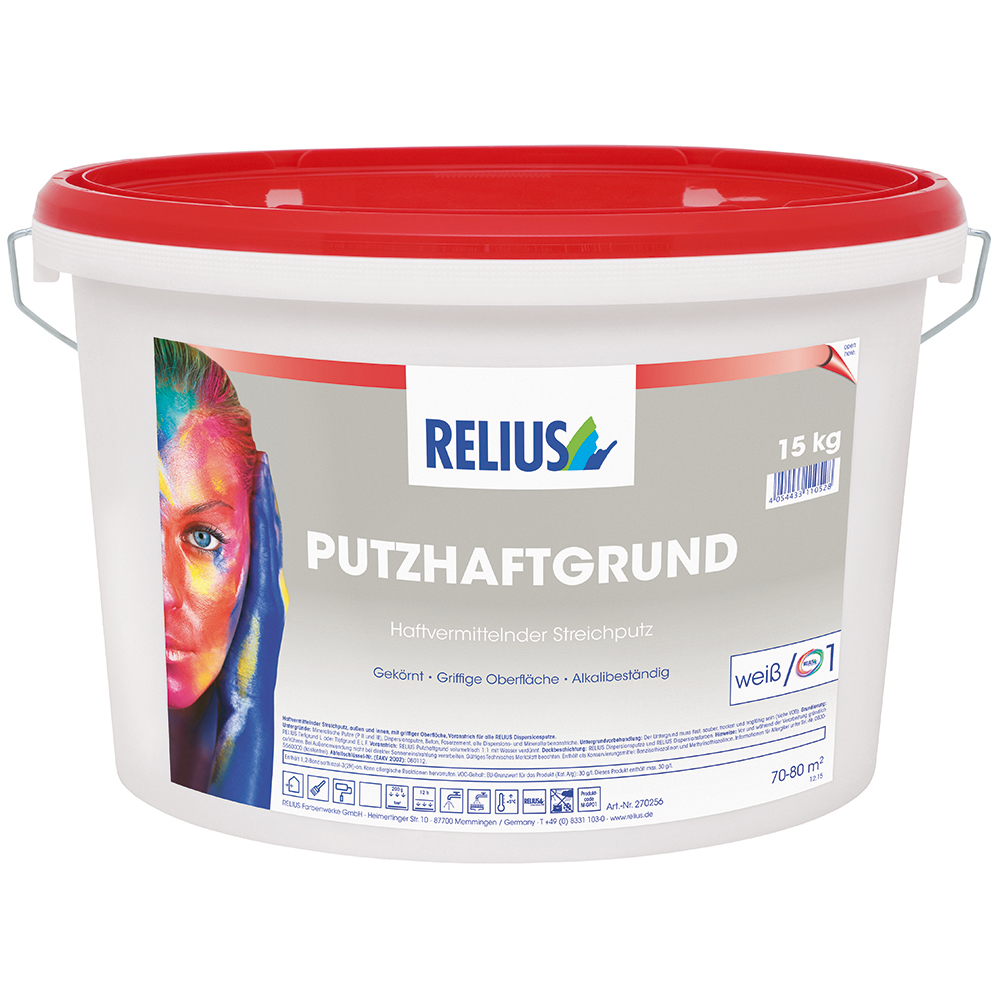PUTZHAFTGRUND Produkt PUTZHAFTGRUND in 15 kg Eimer