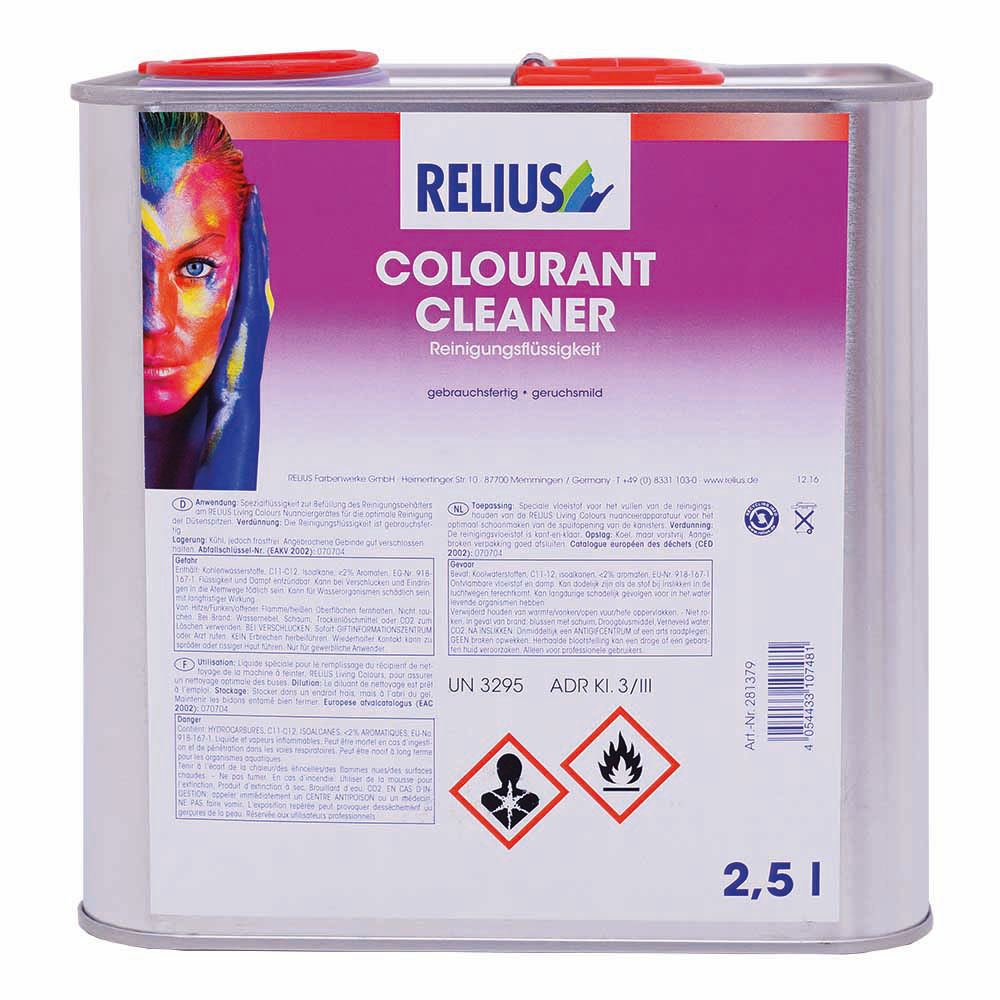 Produkt Colourant Cleaner in 2,5 Liter Verpackung