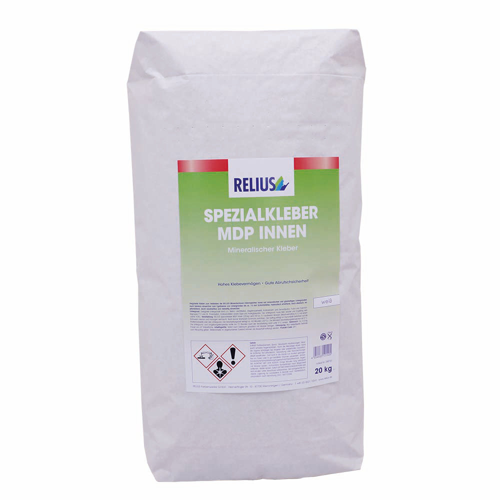 Spezialkleber MDP Innen Produkt Spezialkleber MDP Innen in 20 kg Beutel