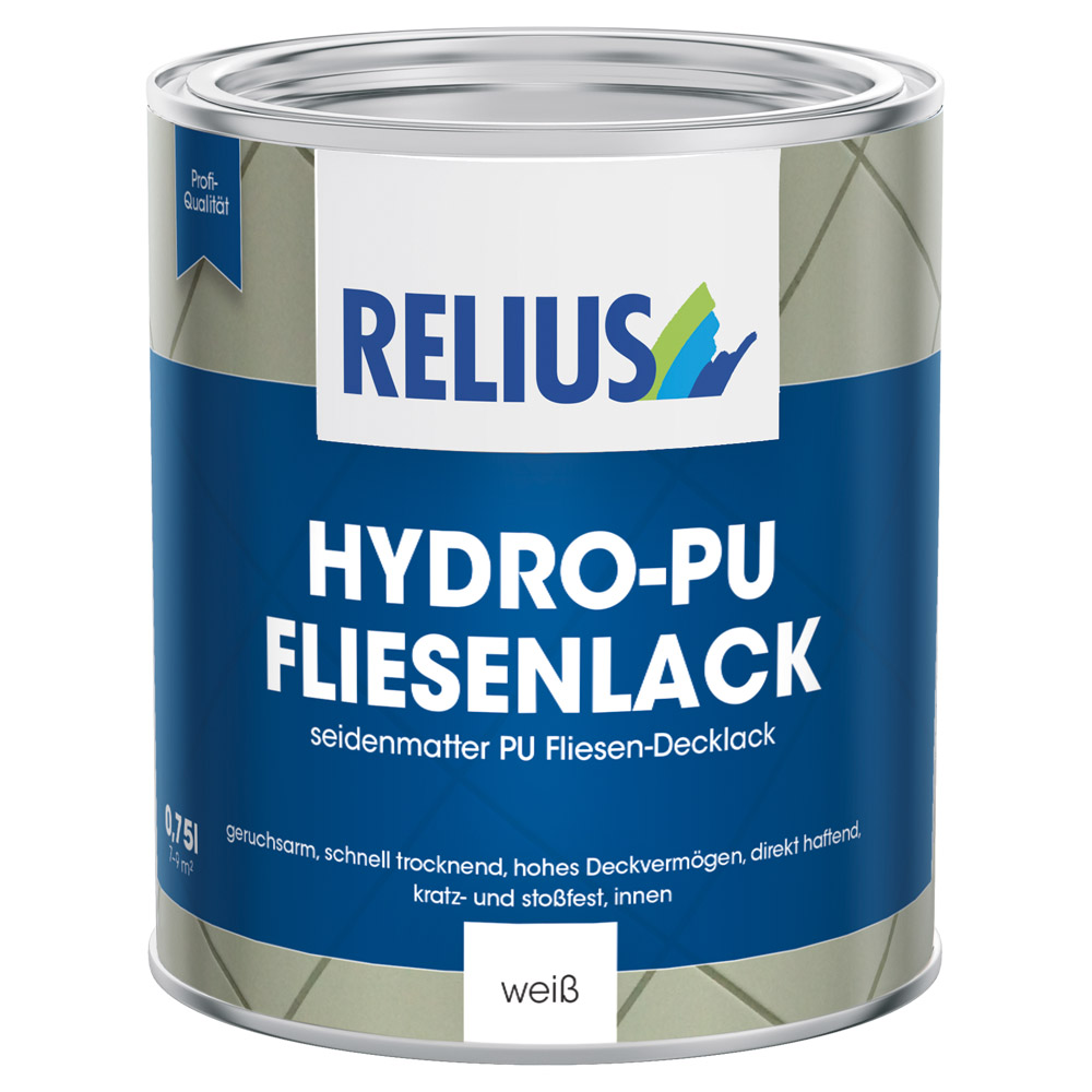 Produkt HYDRO-PU-FLIESENLACK in 0,75 Liter Dose