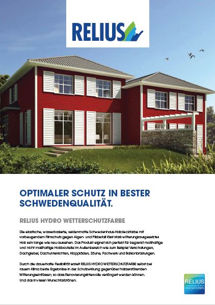 Flyer_Hydro Wetterschutzfarbe