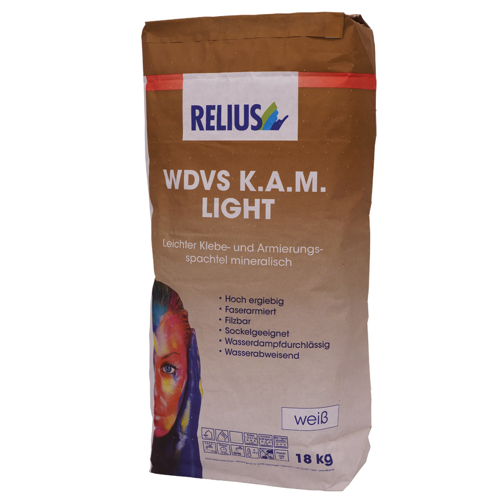 WDVS K.A.M. LIGHT Produkt WDVS K.A.M. LIGHT in 25kg Verpackung