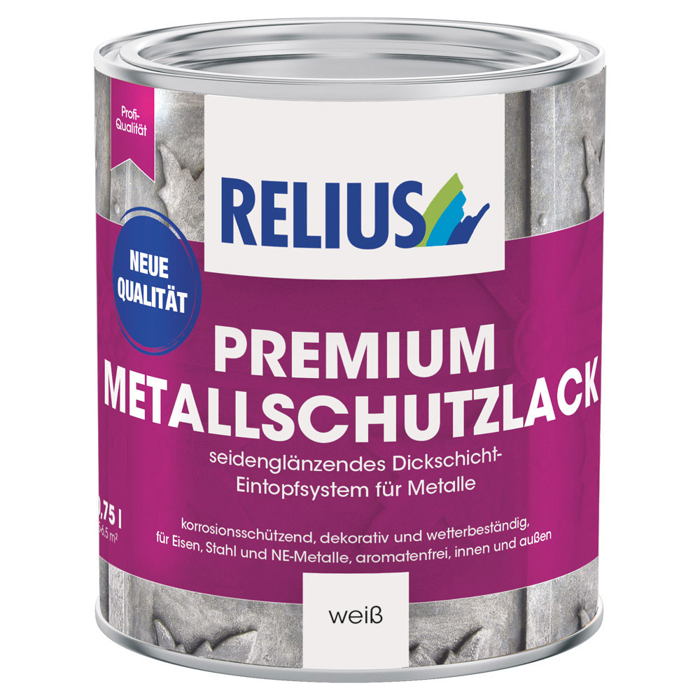 Produkt Premium Metallschutzlack in 0,75 Liter Dose