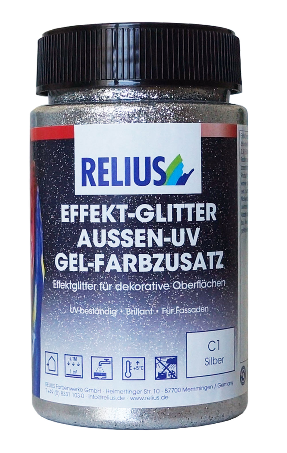 Produkt Effekt-Glitter Außen-UV Farbzusatz